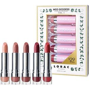 lorac mod goddess alter ego lipstick set vol.1